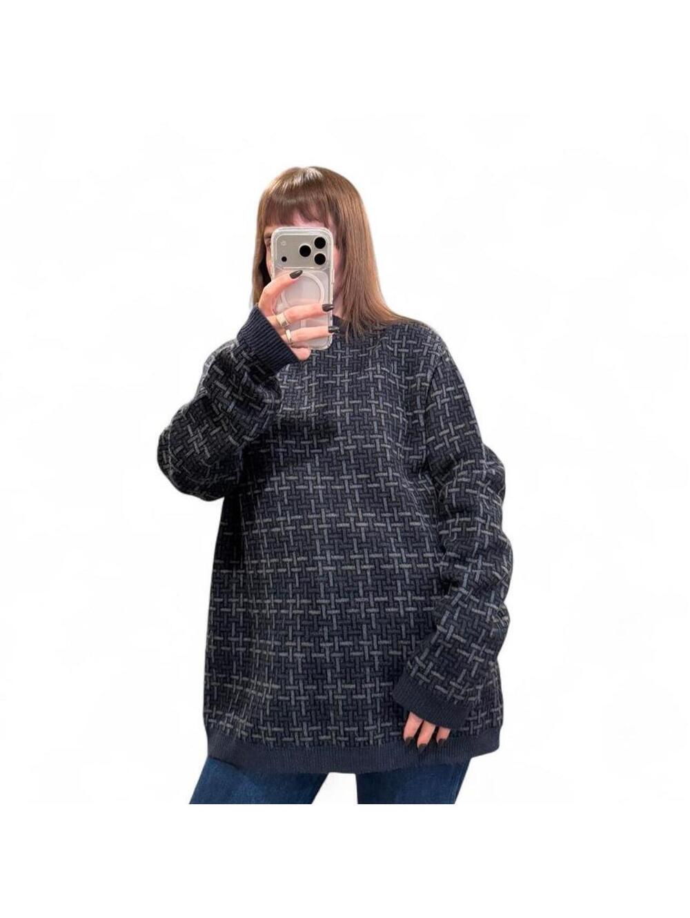 Vintage 90s Oversized Knit Sweater